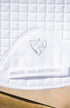 BARE Deluxe Merino Saddle Pad - White